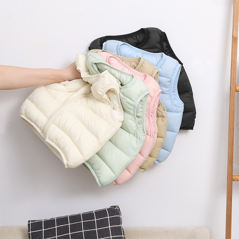 Running Gear For Kids - Boys Winter Cotton Vest Layering Girls