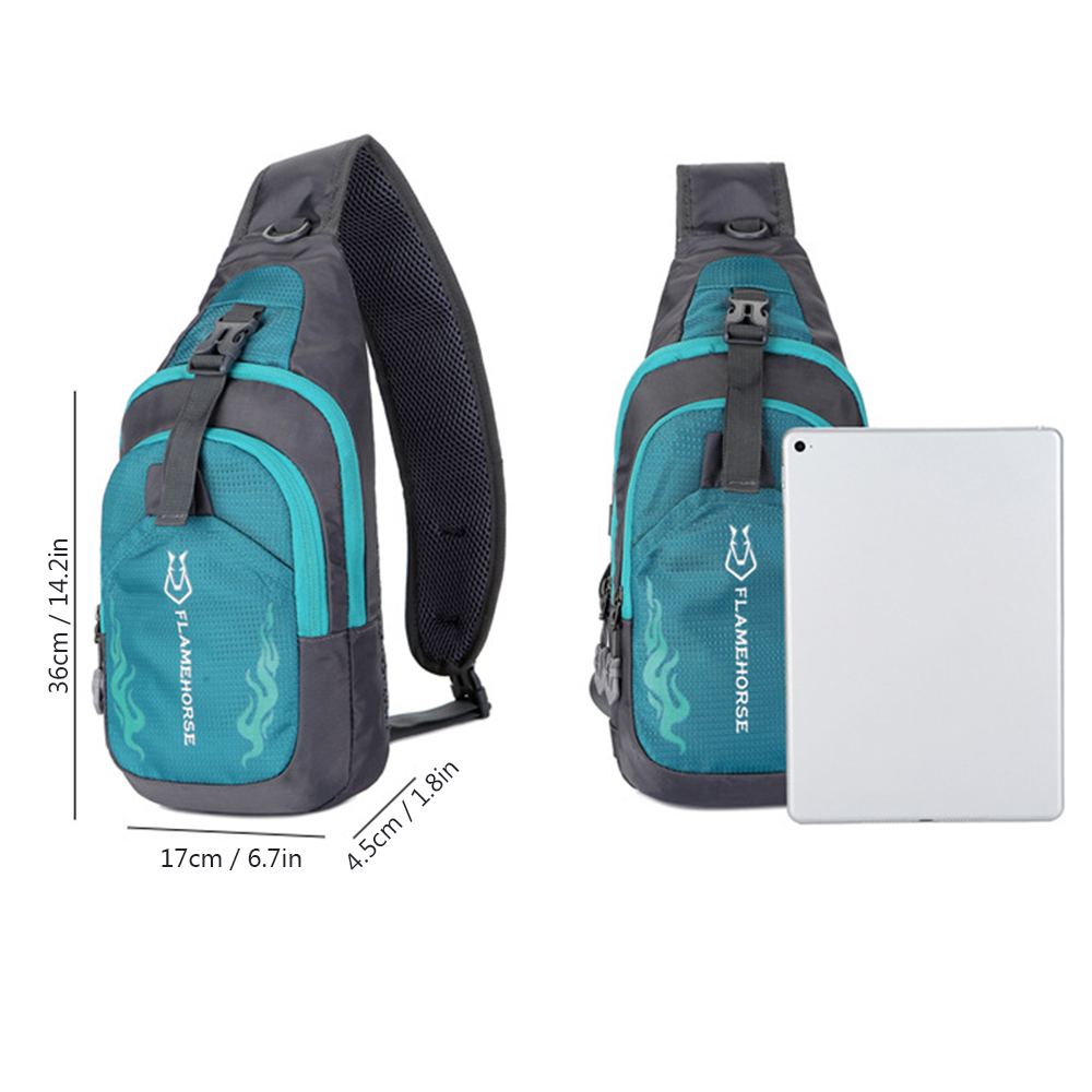 Men Sling Backpack Chest Cross - Running Gear Bag 评论和价格