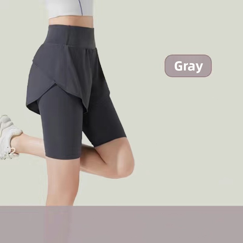 Women 2 in 1 Running Shorts Qu - Running Gear For Women 评论和价格