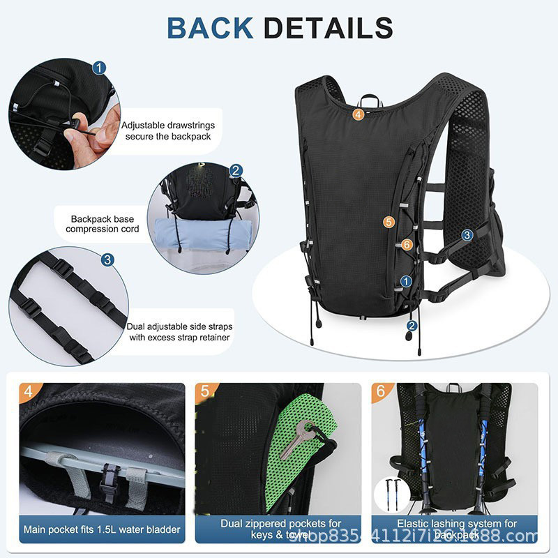 Hydration vest, cross-country  - Running Gear Competition 评论和价格