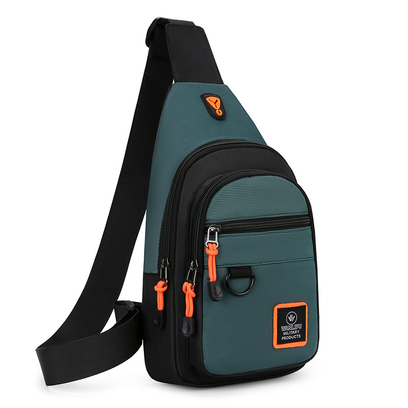Casual Men Chest Bag Nylon Sma - Running Gear Bag 评论和价格
