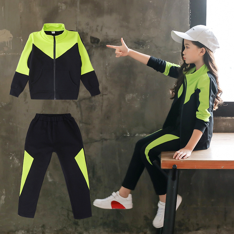 Spring Autumn Kids Clothes Gir - Running Gear For Kids 评论和价格