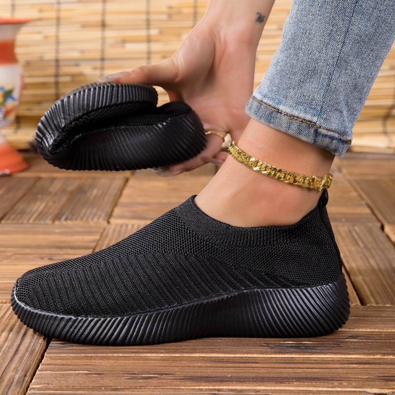 Women's Sneakers Breathable Kn - Running Gear For Women 评论和价格