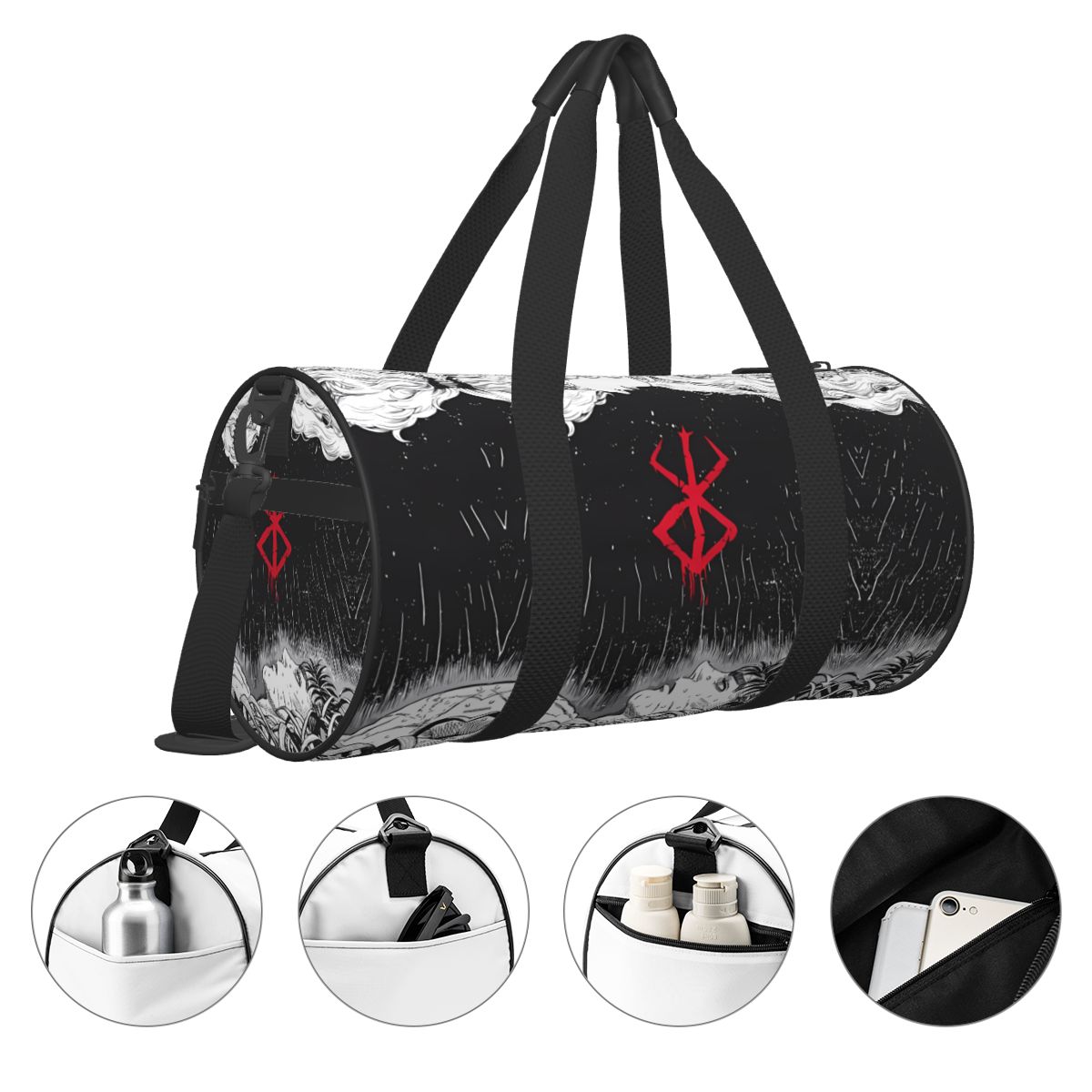 Japan Anime Bereserk Gym Bag F - Running Gear Bag 评论和价格