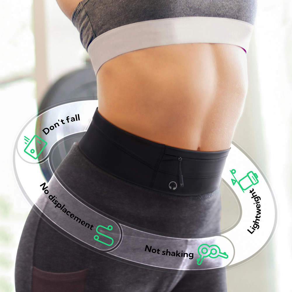 WATERFLY Running Belt Fanny Pa - Running Gear Bag 评论和价格