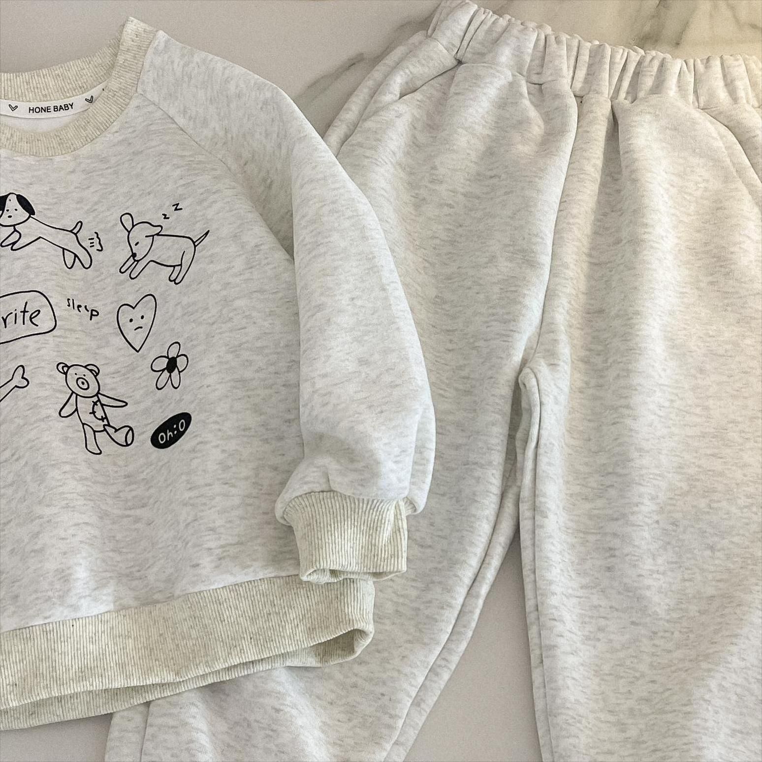Boys Girls Casual Sets Autumn  - Running Gear For Kids 评论和价格