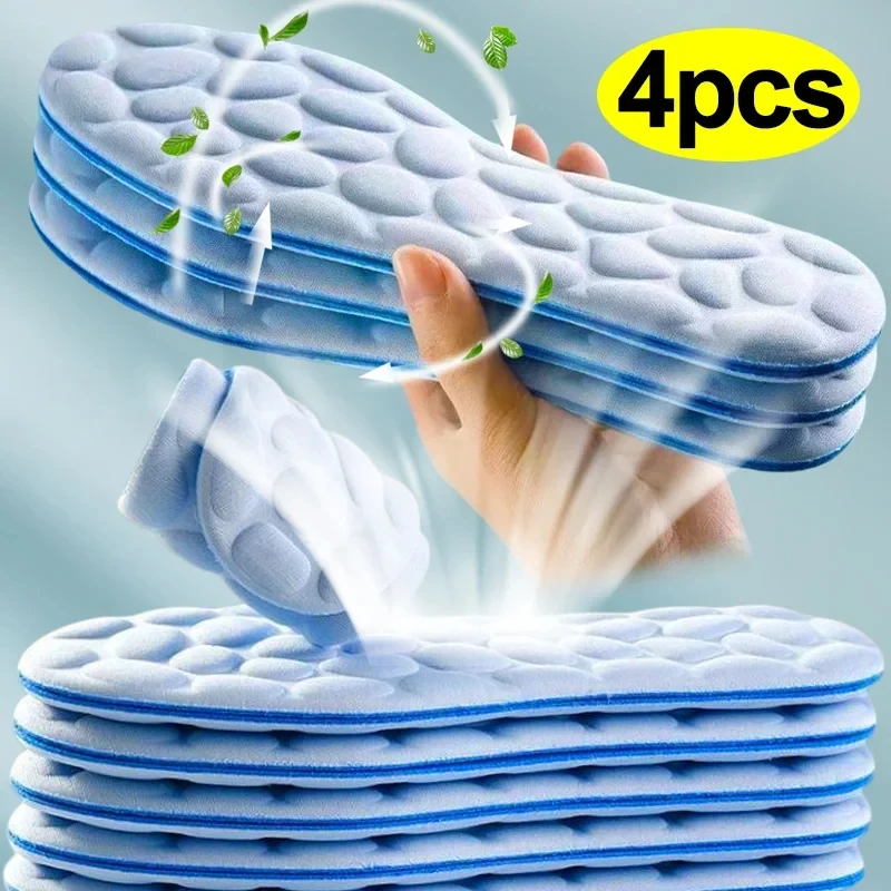 2/4pcs Soft Massage Memory Foa - Running Gear For Women 评论和价格