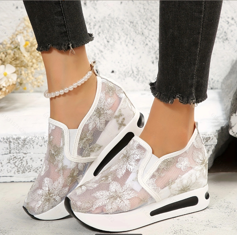 Lace Flats Platform Women Spor - Running Gear For Women 评论和价格