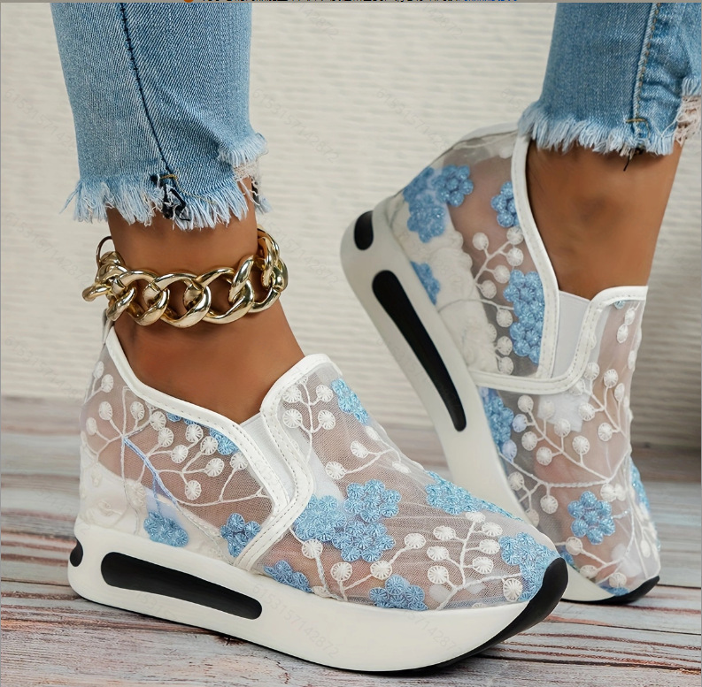 Lace Flats Platform Women Spor - Running Gear For Women 评论和价格
